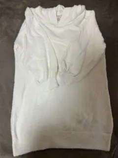 ジェラートピケ ウサギ耳付きホワイトルームウェア