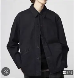 ユニクロU オーバーサイズカラーデニムジャケット