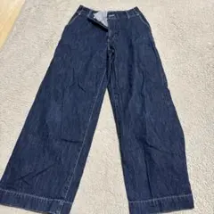 coen ブーツカットデニム Lサイズ ダークブルー