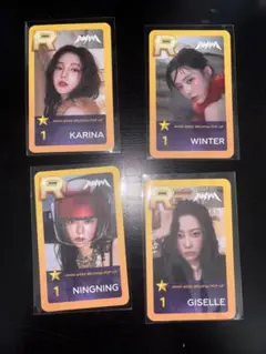 aespa ポップアップ superstar rich man 全メンバーセット