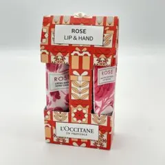【T91】ロクシタン　ローズ リップ＆ハンド