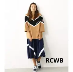 RCWB ネイビー　アクションスカート