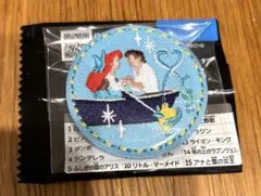 ディズニーコレクションビスケット刺繍缶バッチ　リトルマーメイド