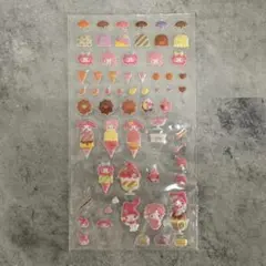 サンリオ マイメロディ マイメロ ぷっくりシールぷくぷくシール 3枚セット