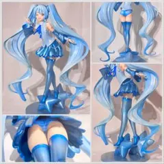 初音ミク　T-most 雪ミクver リペイント　フィギュア 初音ミク NTver T-most 雪ミク リペイント フィギュア - メルカリ