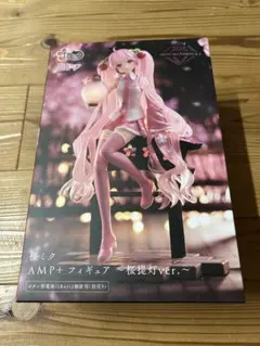 ⭐︎新品未開封⭐︎桜ミク AMP+ フィギュア 桜提灯ver.