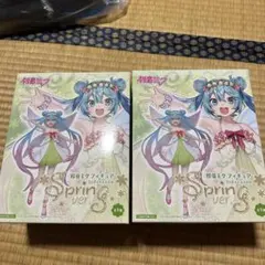 初音ミク フィギュア 3rd season Spring ver. 2個セット