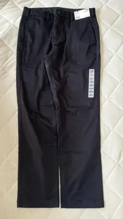 ⭐︎新品⭐︎UNIQLO スリムフィット チノパン ブラック 82cm