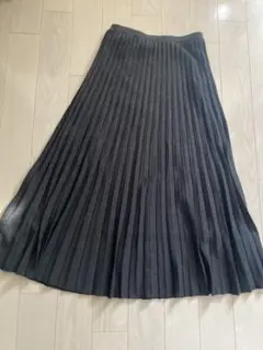 Mila Owen ブラック プリーツスカート値下げ