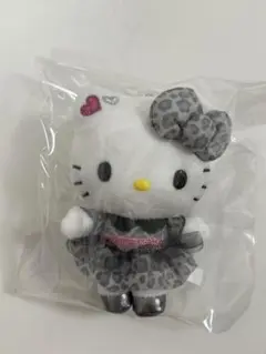 サンリオ　マスコットホルダー（モノトーンアニマル）　ハローキティ