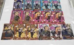 にじさんじ ハピトリ クリアカード 伏見ガク 夕陽リリ 家長むぎ 剣持刀也