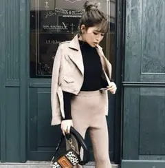 darich❤︎ショートライダースジャケット