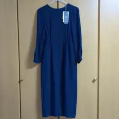 新品タグ付　UNITEDARROWS 長袖 ひざ丈ワンピース 36