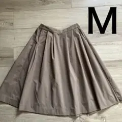 UNIQLO フレアスカート M グリーン
