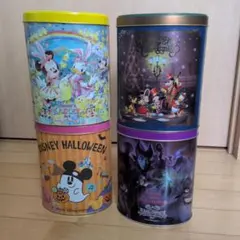 ディズニー 空き缶 4点セット