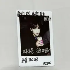 ASTRO 直筆サイン入り チェキ ポラロイド ユンサナ サナ ASTRO（アストロ）ユン・サナ(YOON SANHA) サイン入りチェキ サイン