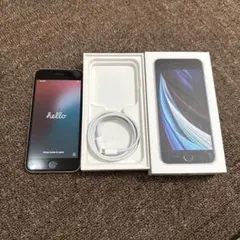 iPhone SE (第2世代) ブラック・ホワイト・充電ケーブル付属