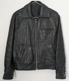 1960~1970 French Military Leather JACKET