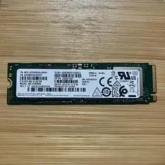 SAMSUNG NVMe 256GB SSD M.2 2280 PM981aのサムネイル