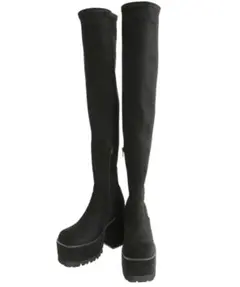 EMODA スクエアフィットロングブーツ