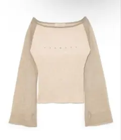 ☘️新品未使用☘️andmary Amari knit tops - メルカリ
