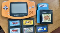 【8点セット】ゲームボーイアドバンス＆ソフト7点
