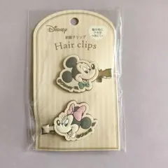 セリア ディズニー ミッキー ミニー 前髪クリップ