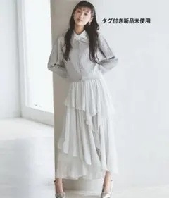 AND COUTURE ティアードプリーツスカートのサムネイル