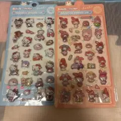 ハローキティ・マイメロディ 立体シールセット