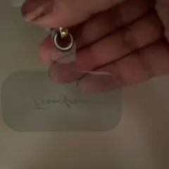 Francfranc 水色フリル付きチュールストラップ