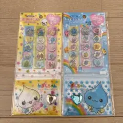 しずくちゃん キラキラおはじきシール