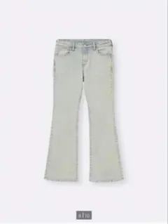 スリムフレアジーンズ S ライトブルー