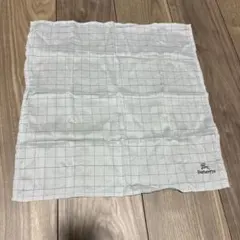 Burberrys チェック柄ハンカチ グレー