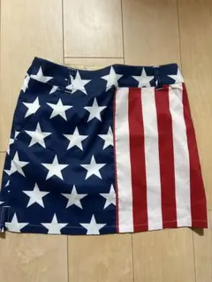 ラウドマウスアメリカ国旗デザイン スカート Sサイズ