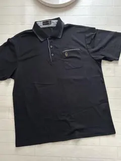 GIANNI VALENTINO ポロシャツ ブラック LLのサムネイル