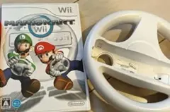 Wii マリオカート ハンドル コントローラー ソフト