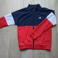adidas トレーニングジャケット ジップアップ ジャージ　140サイズ