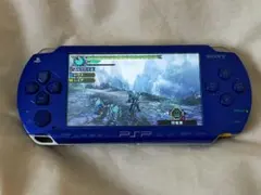 SONY PSP 1000 ブルー ソニー 動作確認 ゲーム