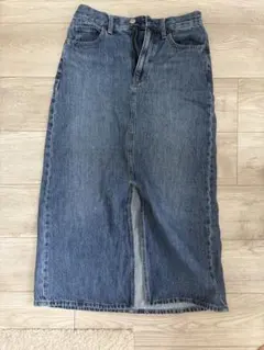 UNIQLO デニムスカート スリット入り 61cm