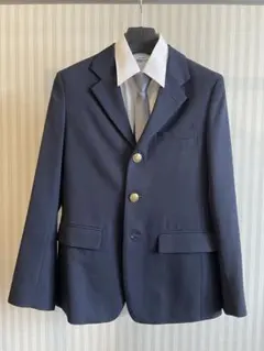卒業式、セレモニー【150】 ジャケット、シャツ 、ネクタイ3点セット