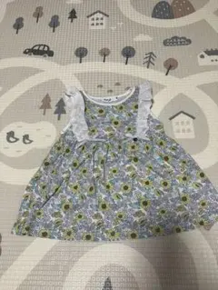 SLAP SLIP ひまわり柄 トップス 90cmのサムネイル