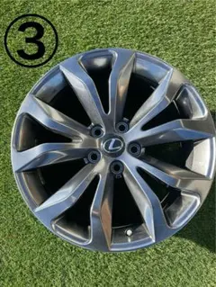 ② SALE! 程度良好 レクサス NX 純正 18インチ ホイール 4本セット LEXUS レクサス NX version L 純正 ホイール 4本 7.5J-18 PCD114.3 5穴
