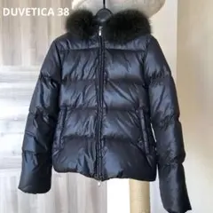 極美品❤︎デュベティカ アダラ ラクーンファー ダウンジャケット y2k 艶 38 DUVETICA(デュベティカ) Adharaラクーンファーダウンジャケット