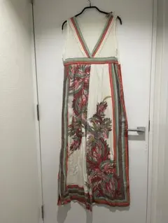 green label relaxing サロペット　インド綿