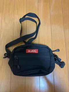 x-girl ブラック ショルダーバッグ