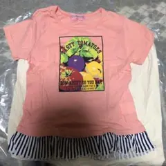 3枚セット　女児110センチ　半袖Tシャツ　水通しのみ　⑥