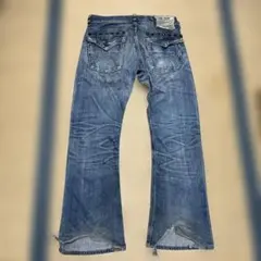 O- 0-CHO-RUI IOS STRAIGHT DENIM PANTS - メルカリ