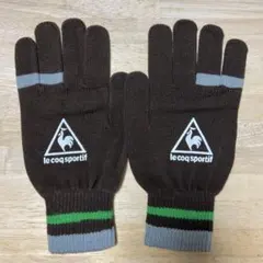 le coq sportif サッカーグローブ ブラウン
