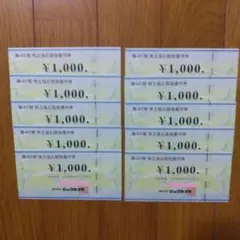 ビックカメラ　株主優待　10000円分