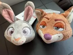 しまむら ズートピア マスコットチャーム ニック ジュディ